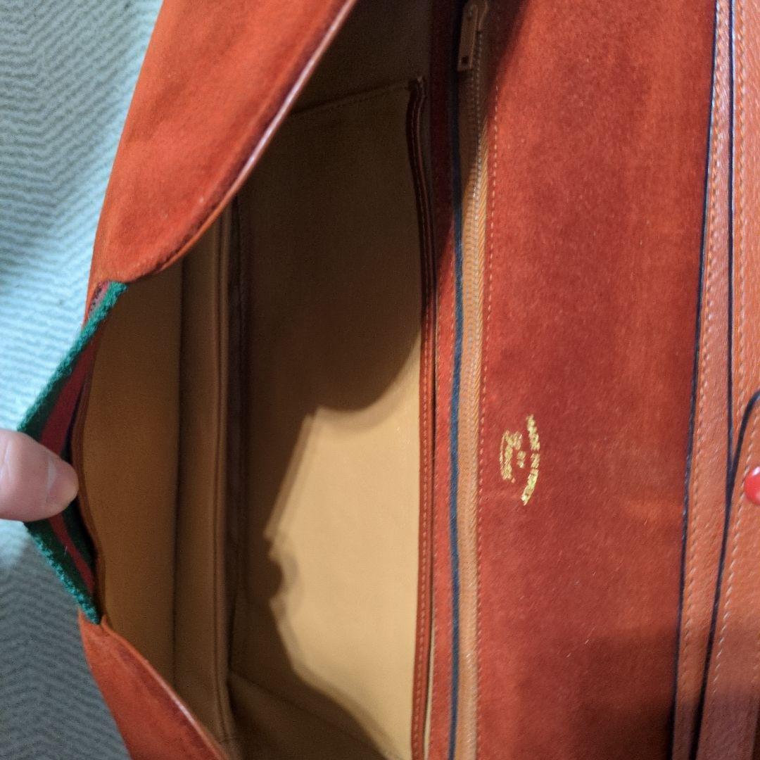 古*︎様 GUCCI ブラウン スエード ショルダーバッグ