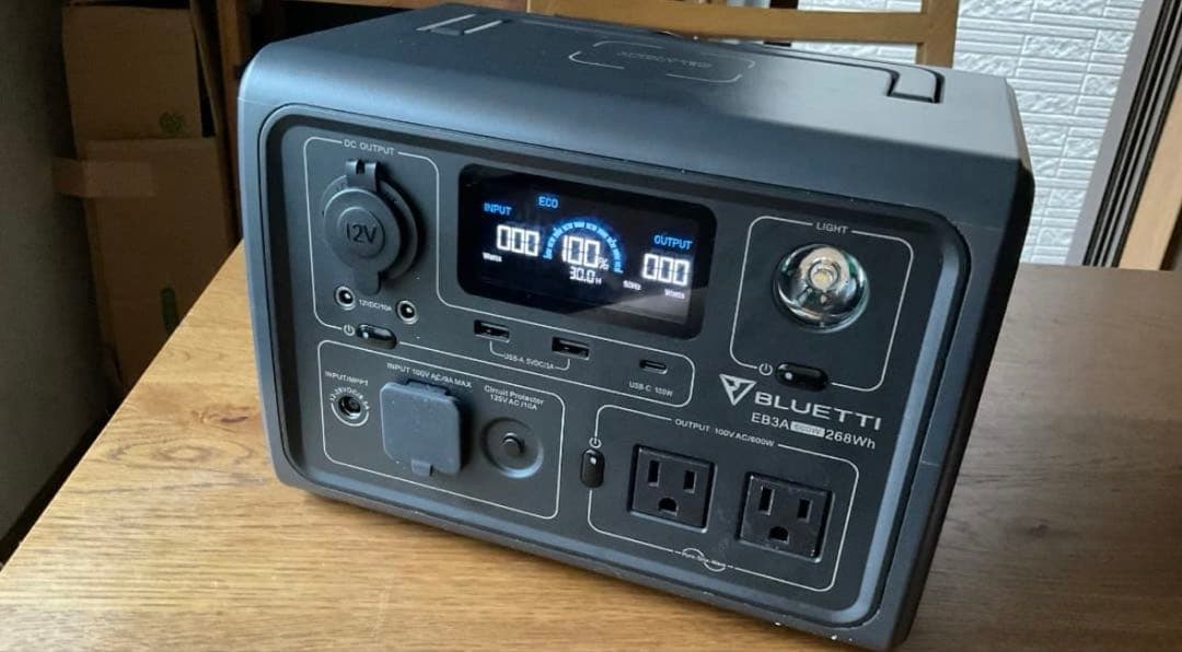 7*3様 BLUETTI　EB3A　ポータブル電源　値下げ可能