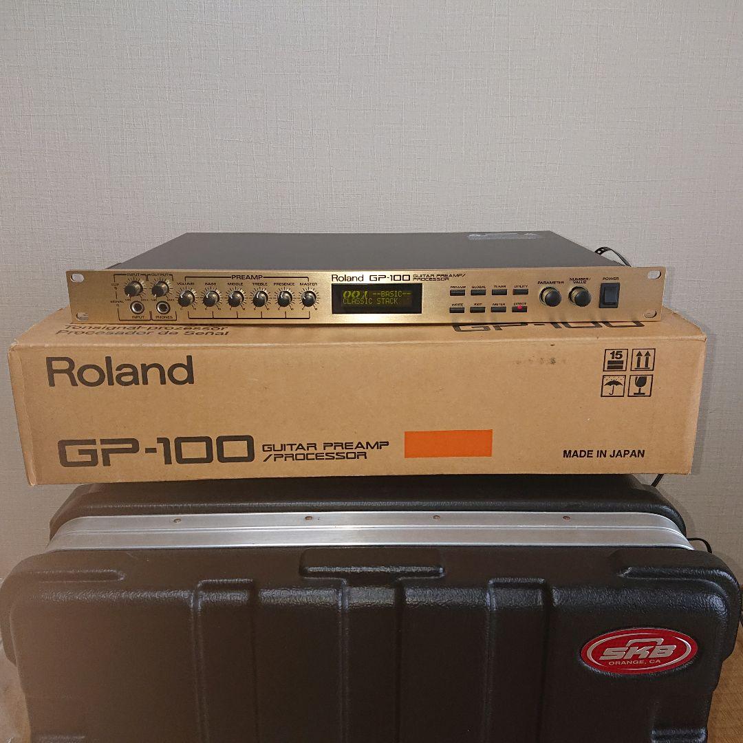 Roland GP-100 ギター プリアンプ/プロセッサー 箱、説明書 付属