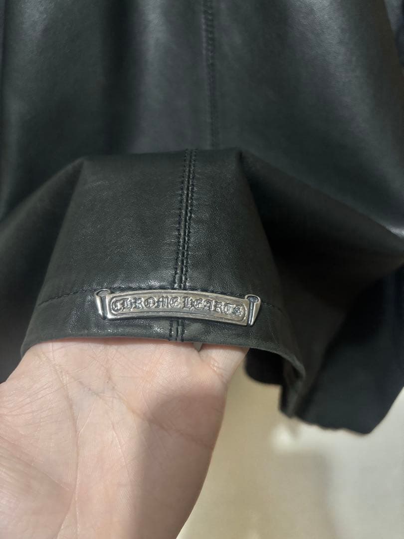 クロムハーツChrome Heartsオールドシングルライダースレザージャケット