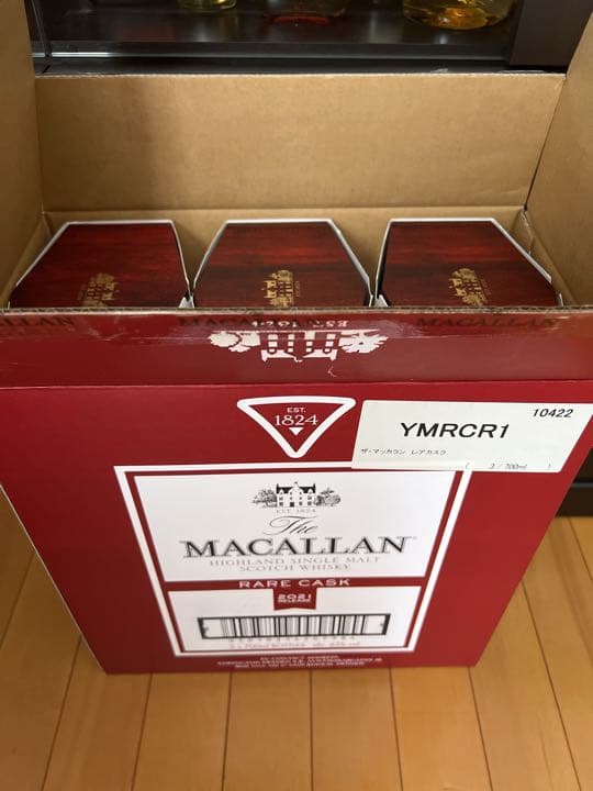 マッカラン レアカスク43％700ｍｌ，3本セット