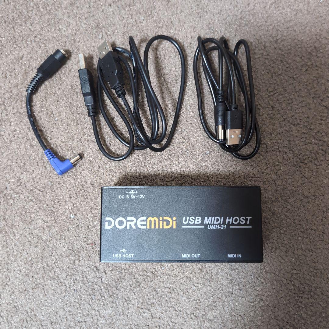 【箱、変換機付き】DOREMIDI USB MIDI HOST UMH-21