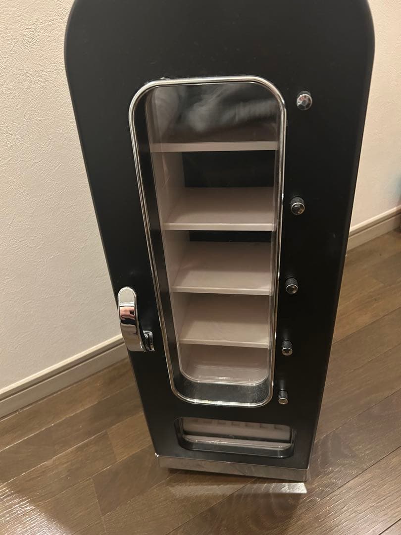 缶専用コンパクト冷蔵庫 黒