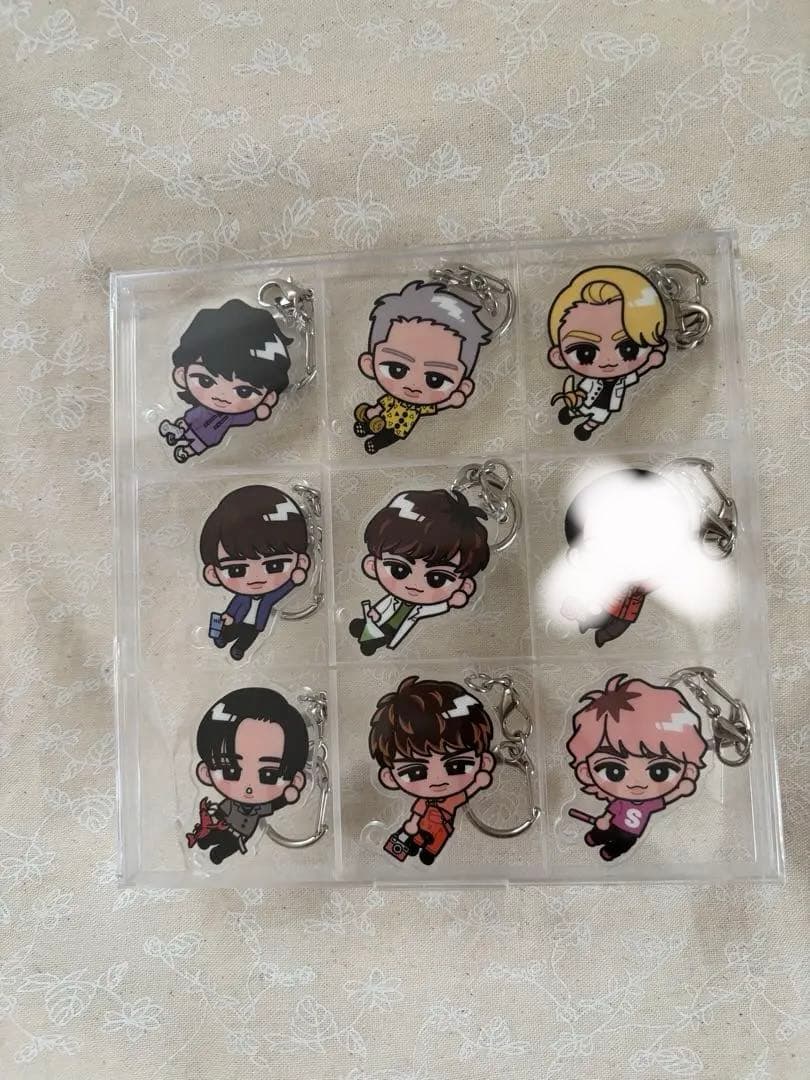 Man スノちる アクリル キーホルダー8個セット 別売り可