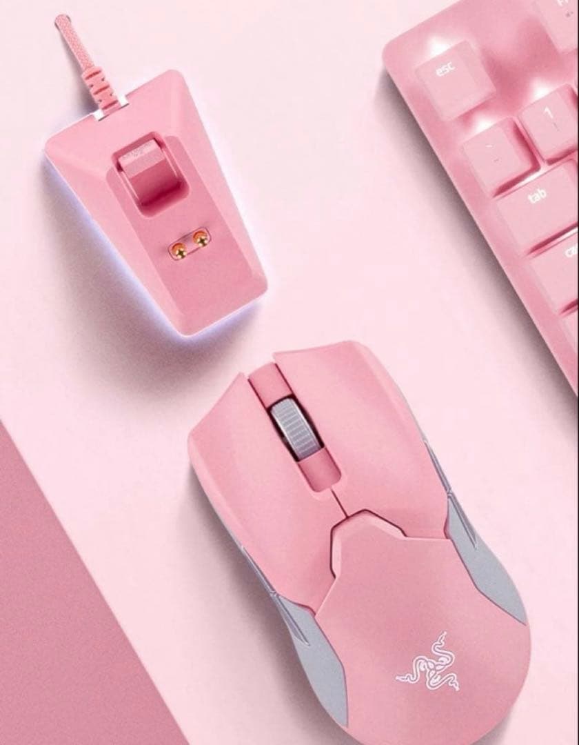RAZER レーザーVIPER ULTIMATE Quartz Pink マウス