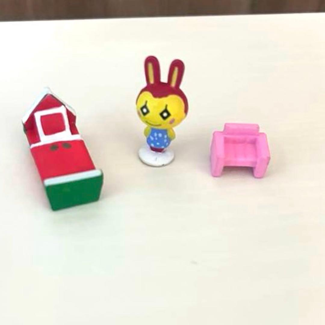 【レトロ品】どうぶつの森+ 森をつくろう　フィギュア リリアン家具人形セット