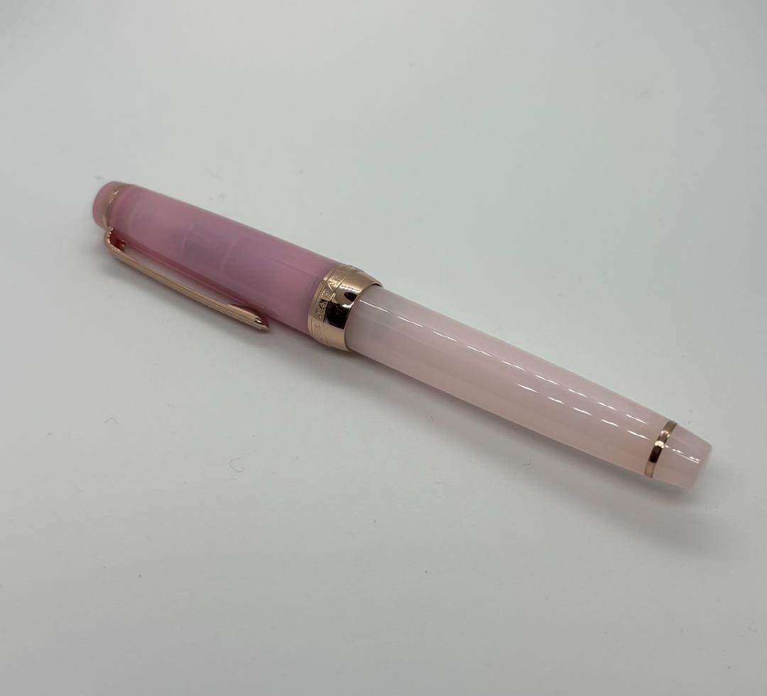 うさぎや　桜だより　万年筆　セーラー万年筆　プロギアスリム　B　太字