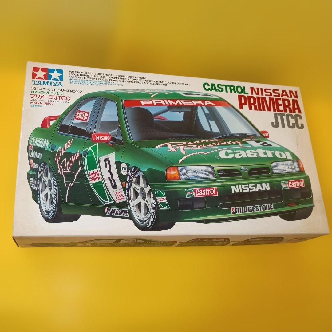 未組立♦タミヤ★★1/24 ♦ カストロール ニッサン プリメーラ JTC
