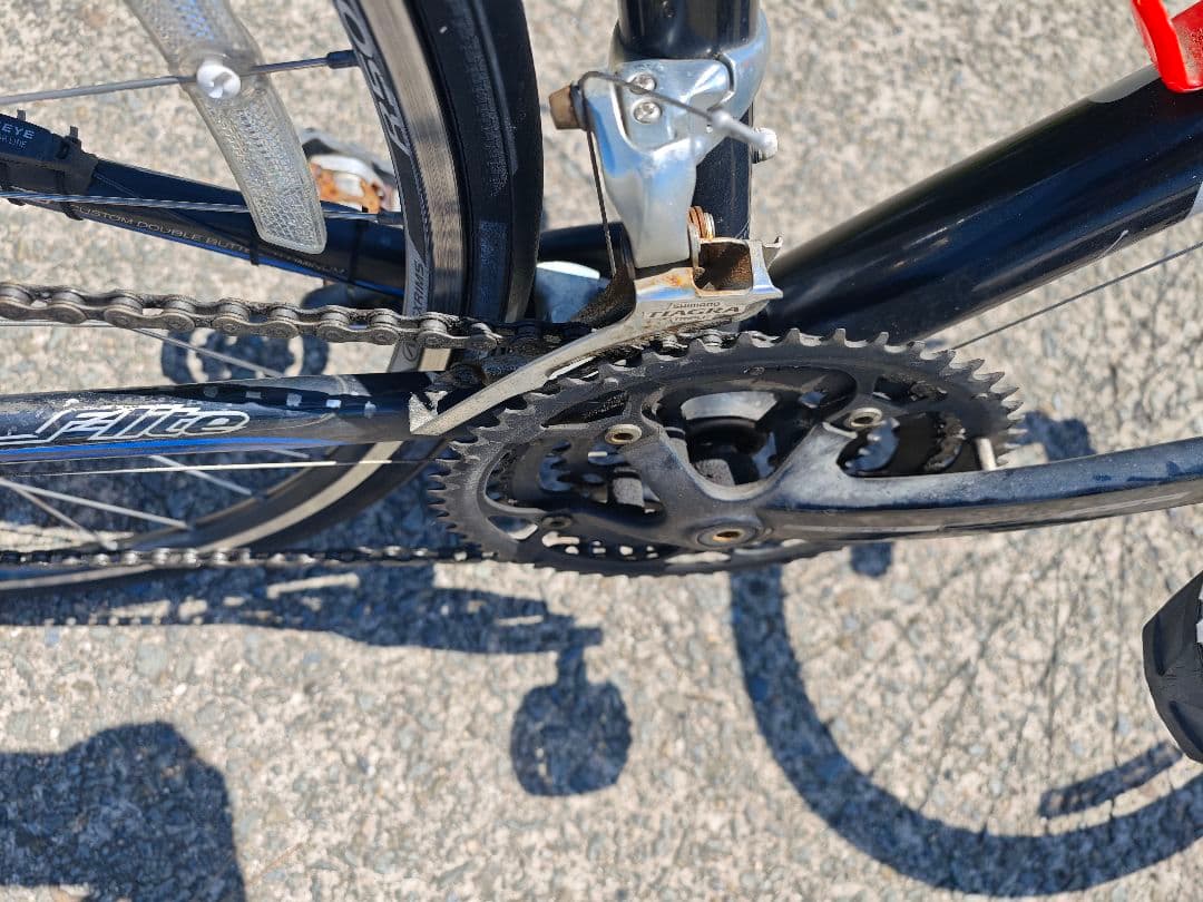 ま*丸様 引取限定　前後タイヤ、チューブ新品交換済み　FELT Z90 ロードバ