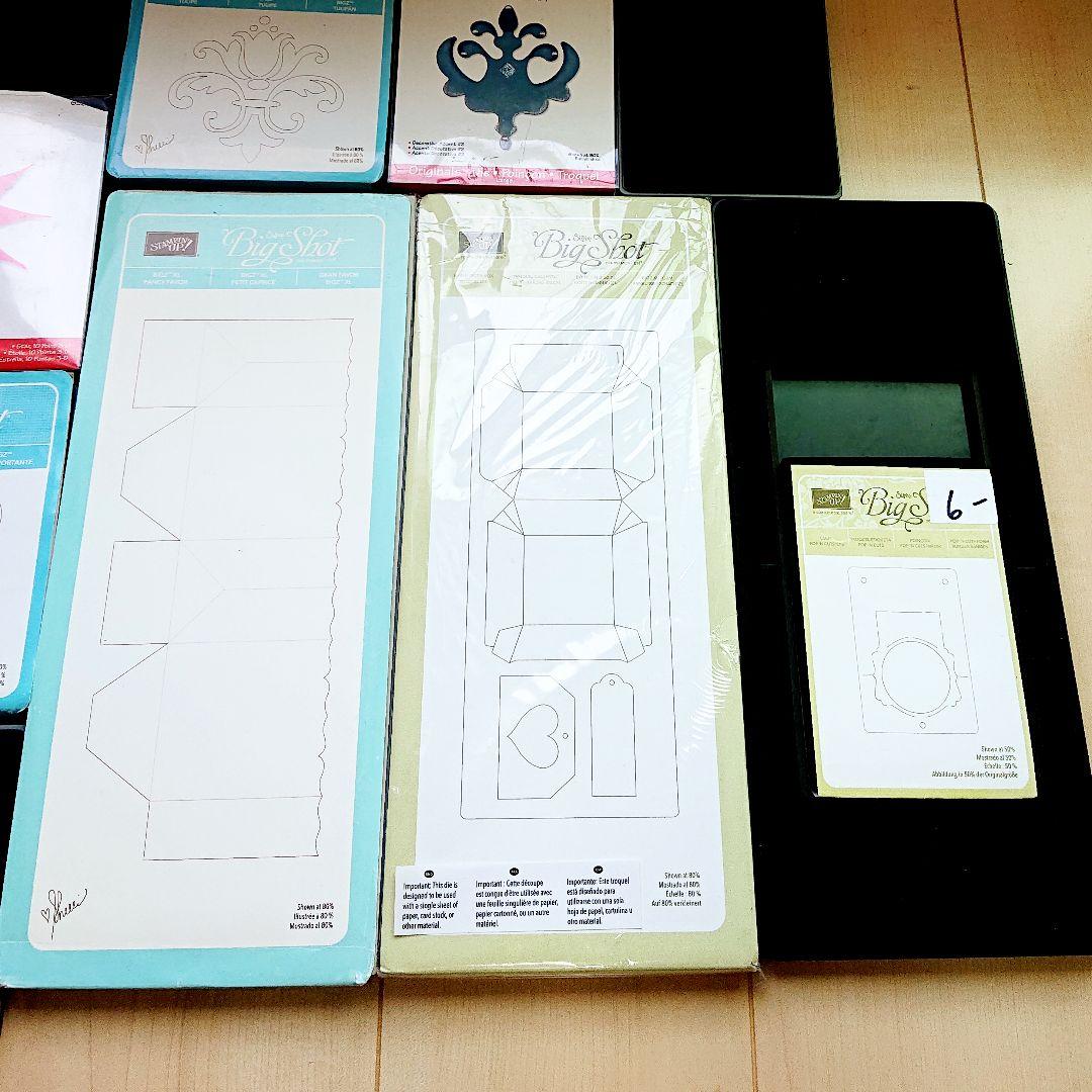 スタンピンアップ（stampin’up sizzix） などのダイ 16点