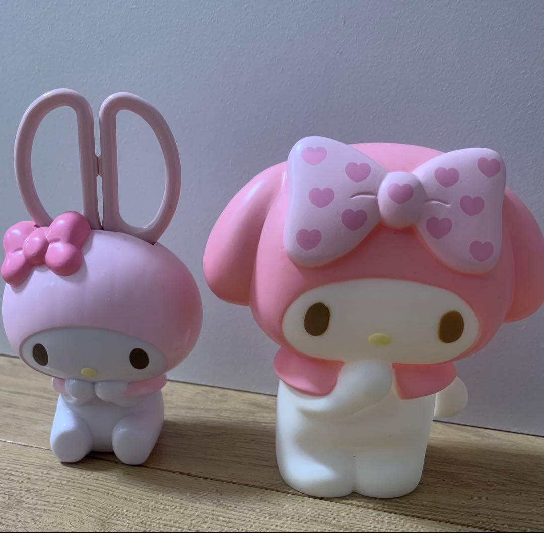 マイメロ ペンスタンド　ハサミ　ペン立て　サンリオ