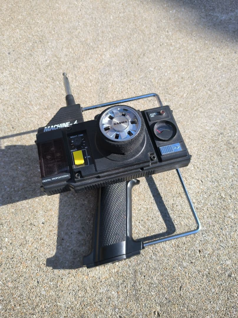 当時物　タミヤ　スーパーショット　MACHINE-4プロポ付き！