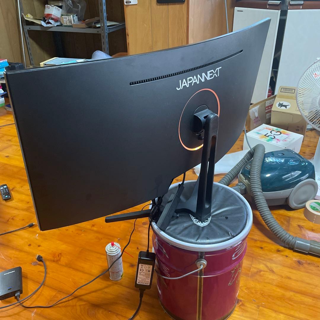 JAPANNEXT 曲面モニター　34型