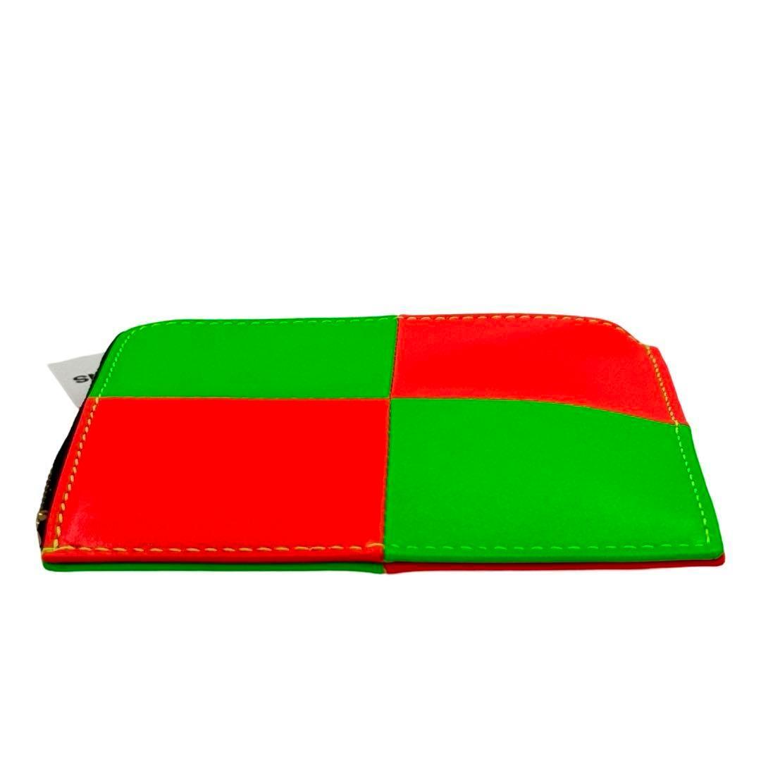 コムデギャルソン 小銭入れ ミニ財布 財布 オレンジ グリーン 未使用品