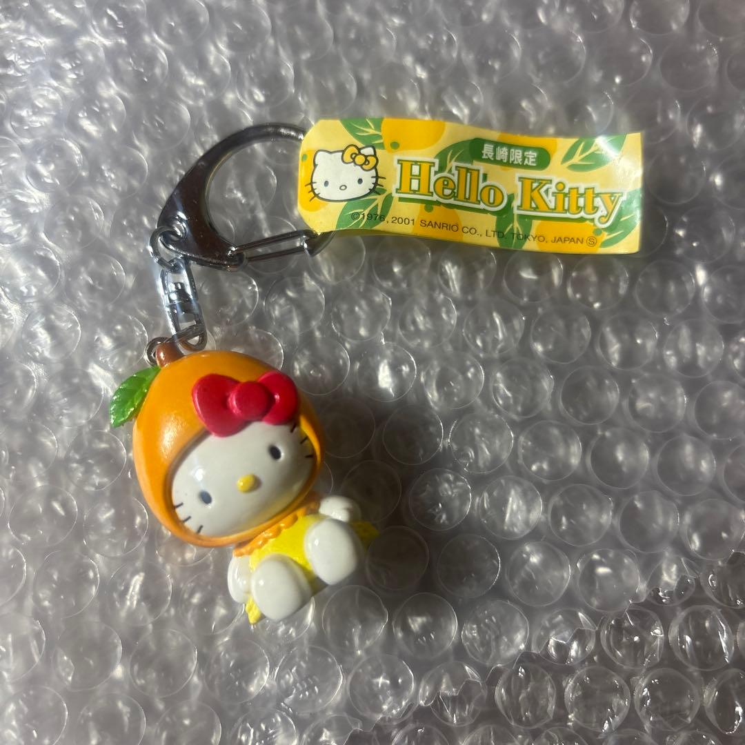 キティ　長崎　びわ　キーホルダー　ストラップ 美品