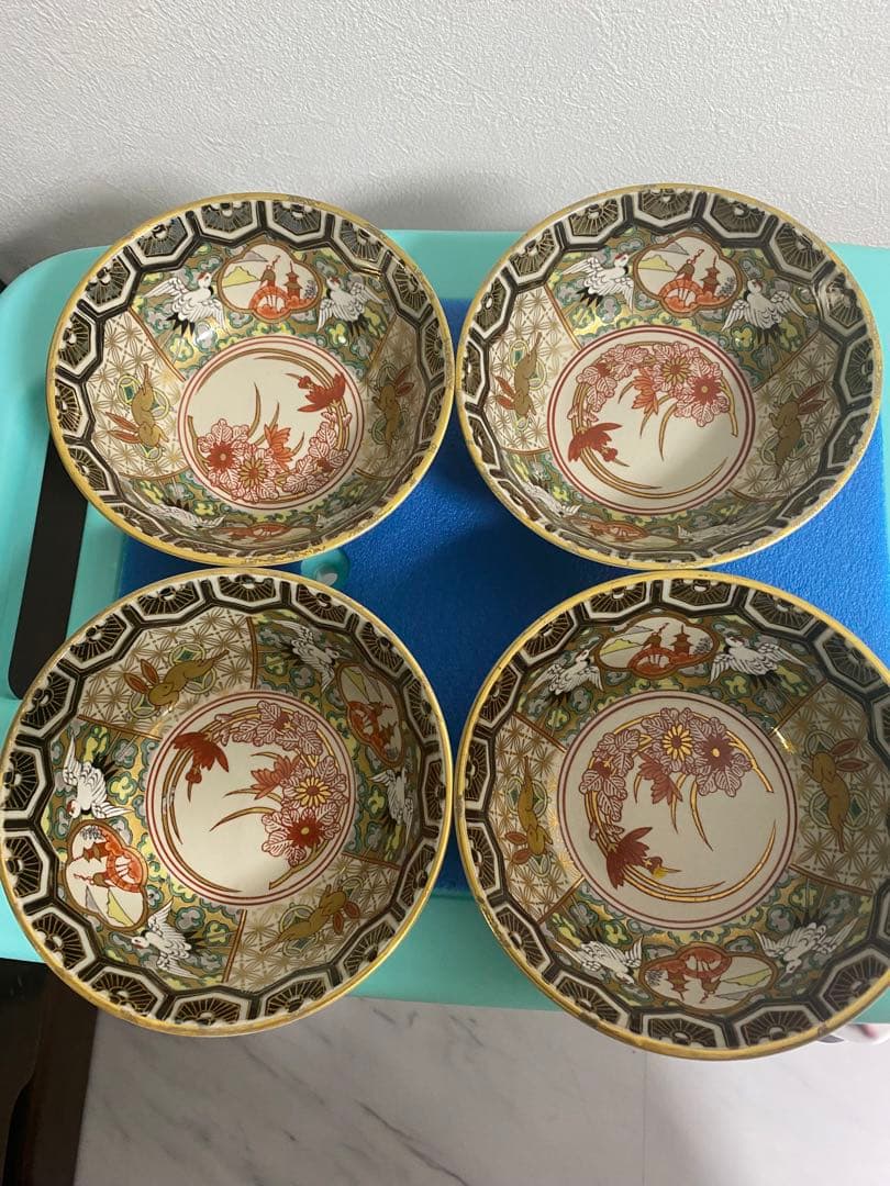 金彩ロココ様式紋小鉢【波佐見焼き】石丸陶芸林九郎窯オリジナル小鉢