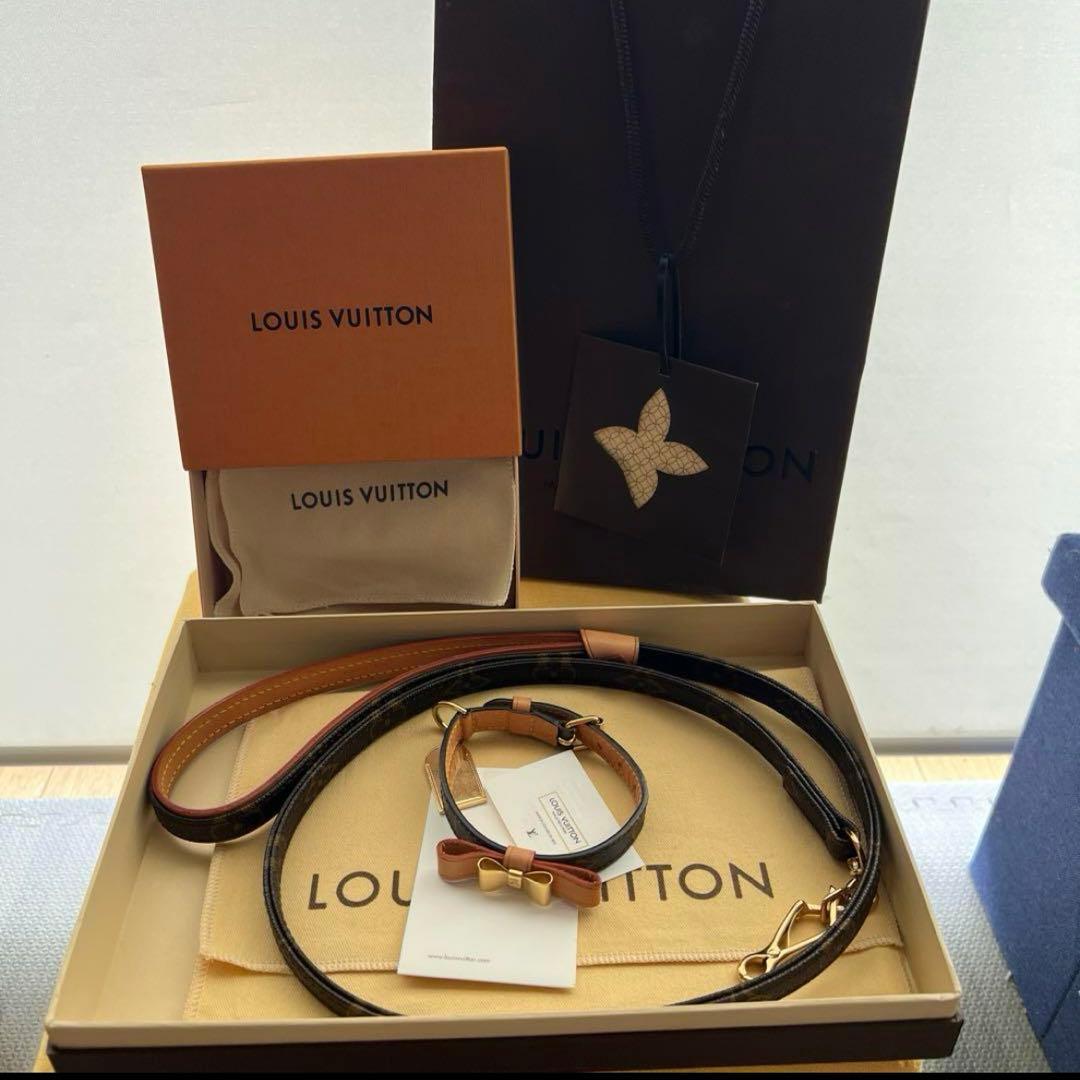 【小型犬用】LOUIS VUITTON 首輪 リード コリエ・バクスターXS