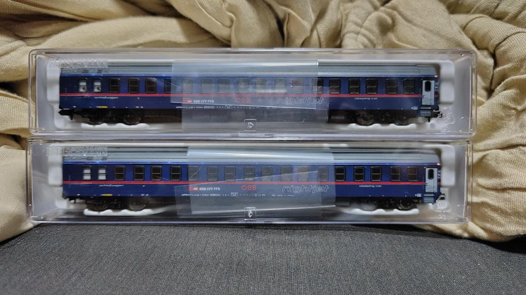 Fleischmann 6260013 Nゲージ Nightjet寝台車2両