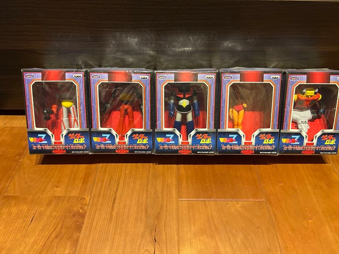 未開封　マジンガーZ/スーパーロボットコンプリート5体セット