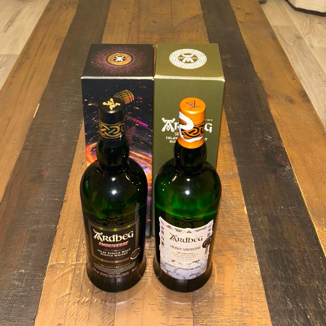アードベッグ 2本セット / ヘビー ヴェーパー・スモーキバース