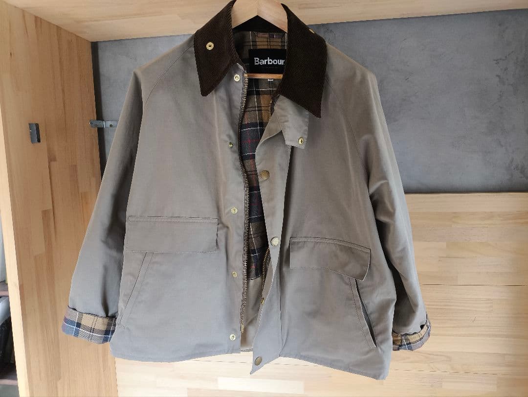 babour バブアー BORROWDALE freaks 別注 38 グレー