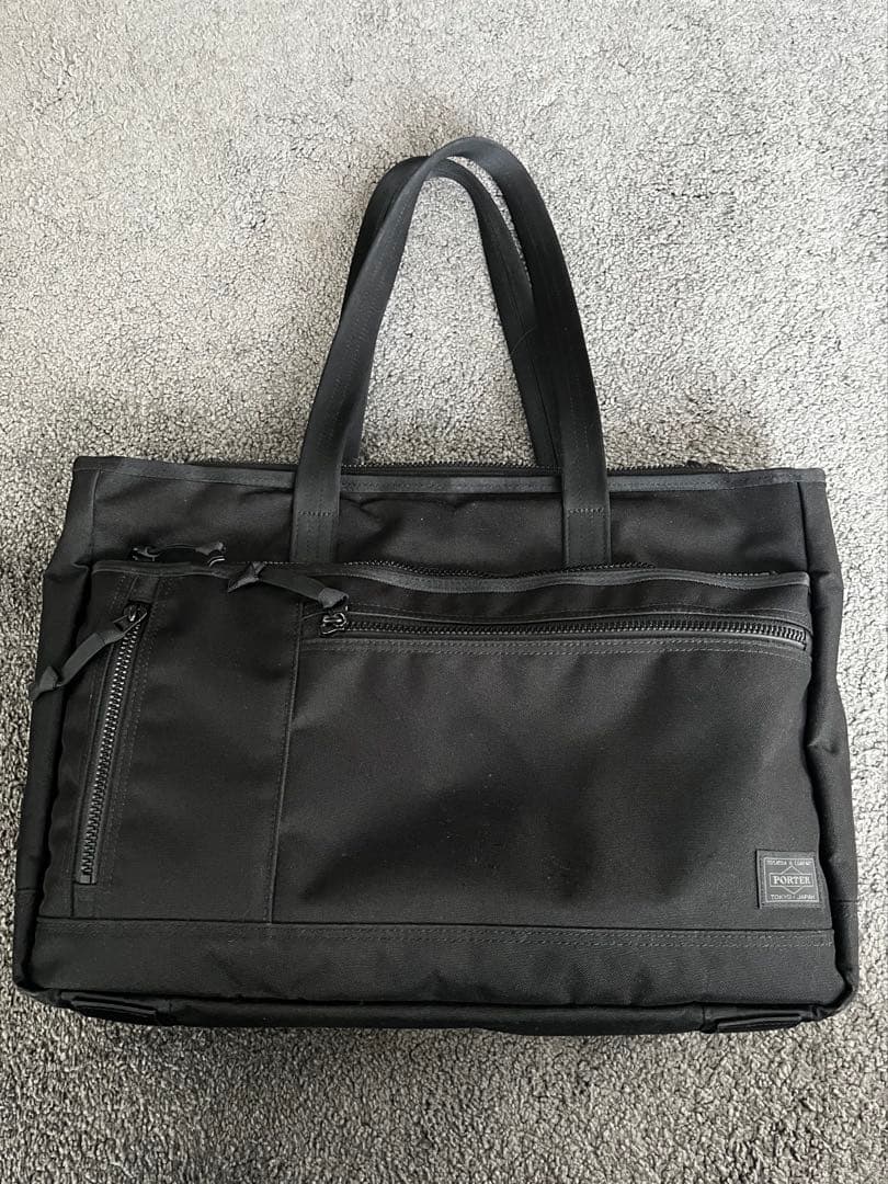 PORTER ポーター インタラクティブトートバッグ ブラック A4収納可