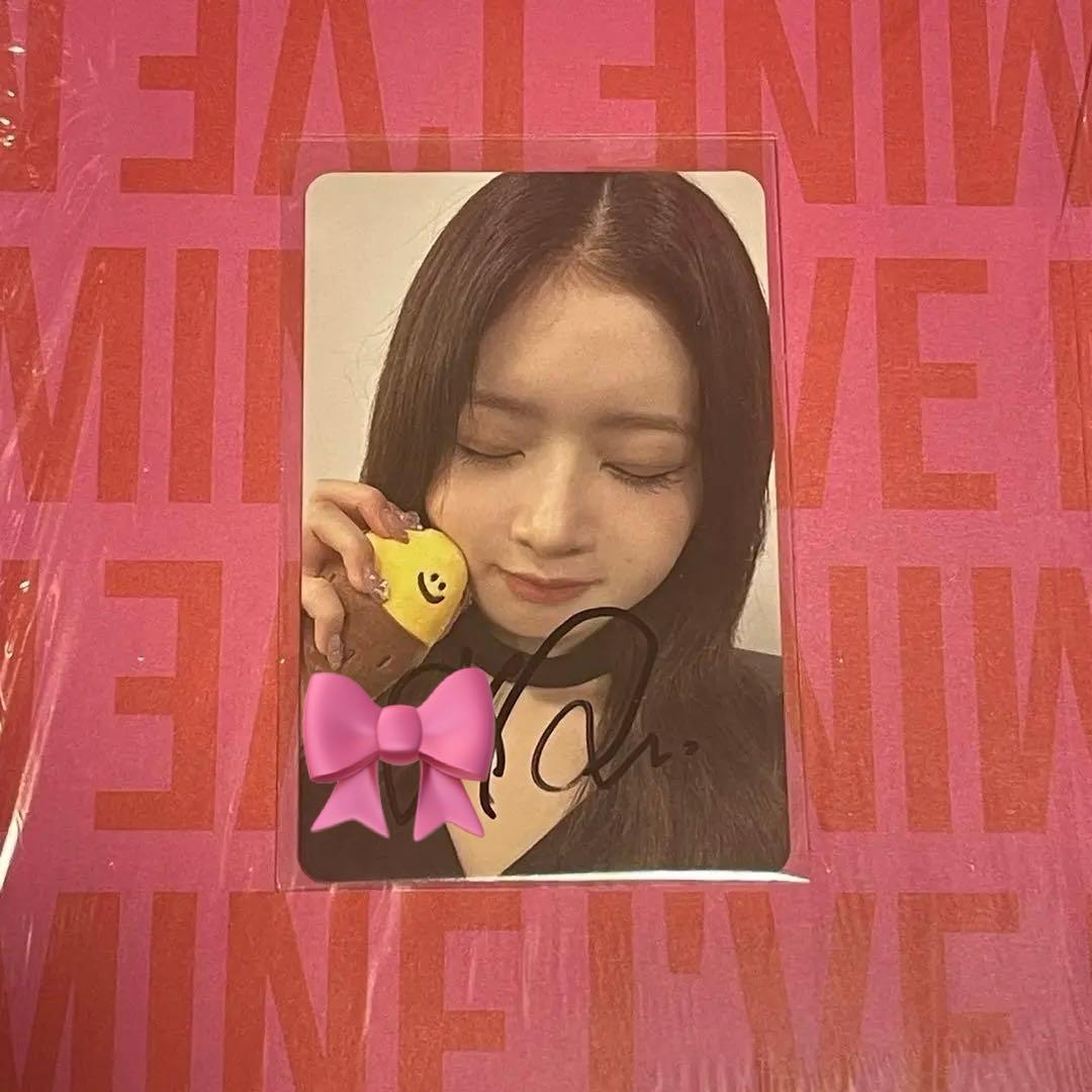 IVE レイ　I'VE MINE ヨントン　サイン入りトレカ　soundwave