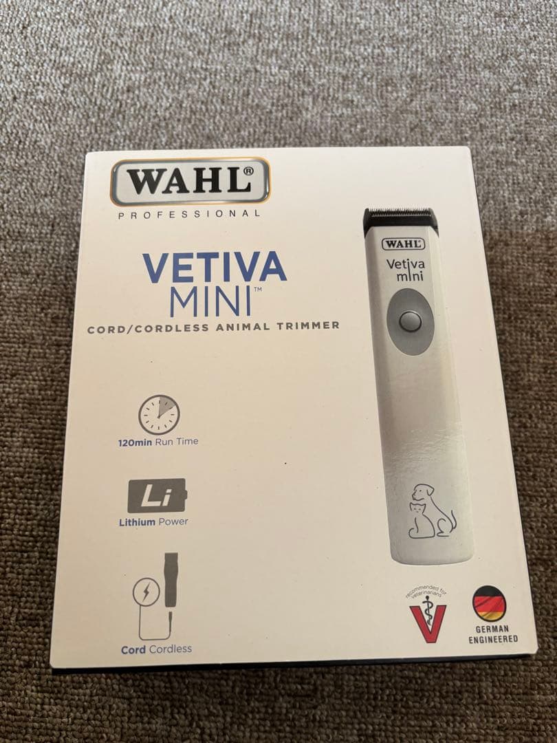 Wahl Vetiva Mini コードレスバリカン