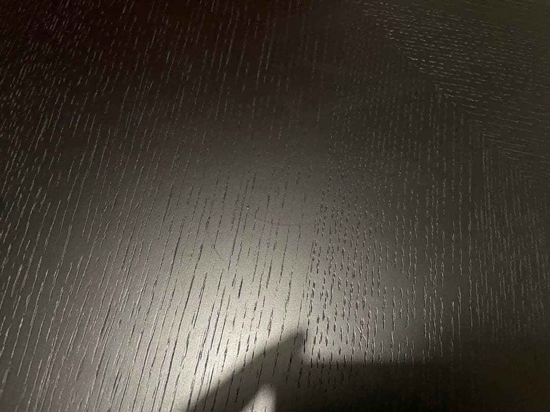 ダイニングテーブル　円形　ブラック