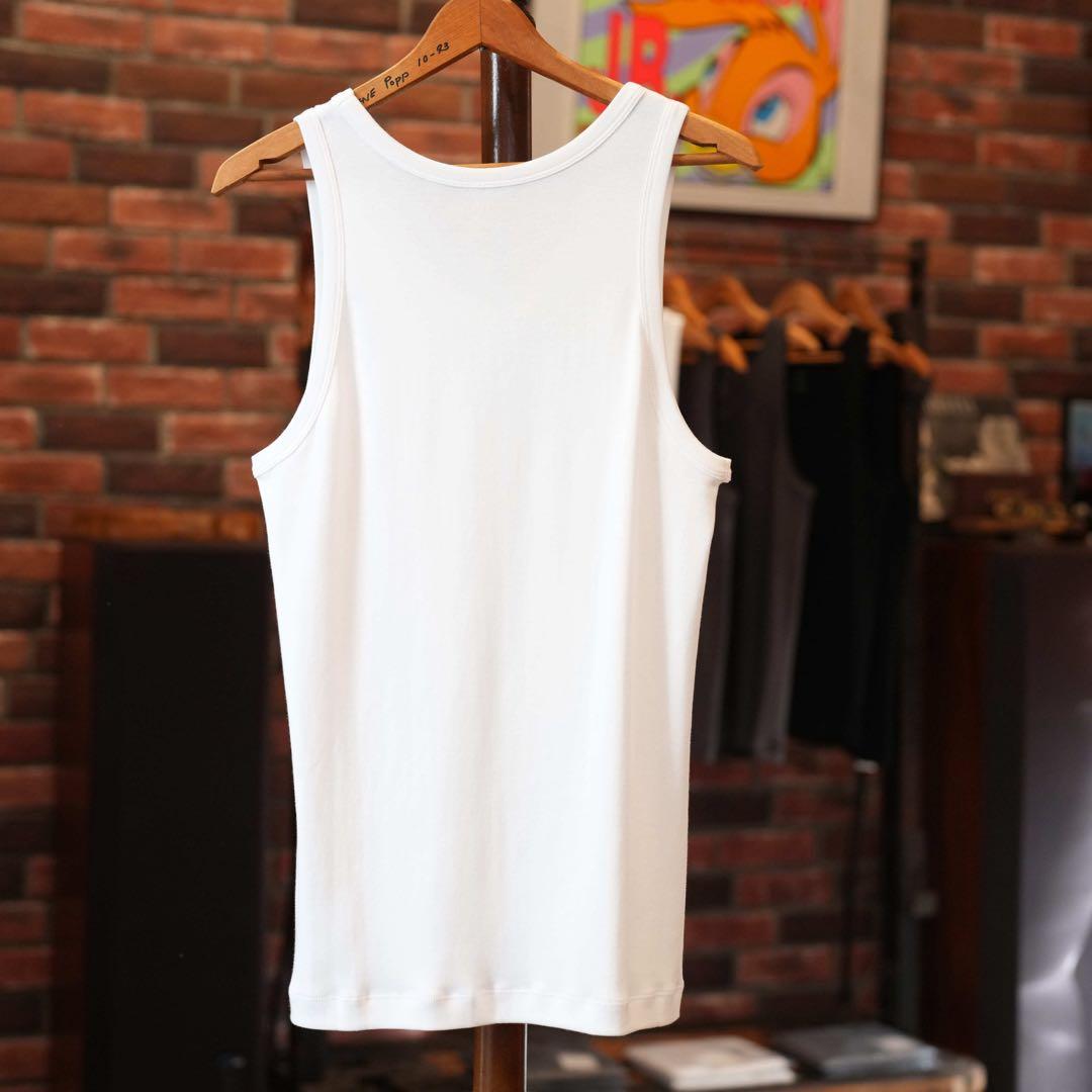 トップス ULTERIOR 25SS \"TUBULAR TANK TOP\" -WHITE-