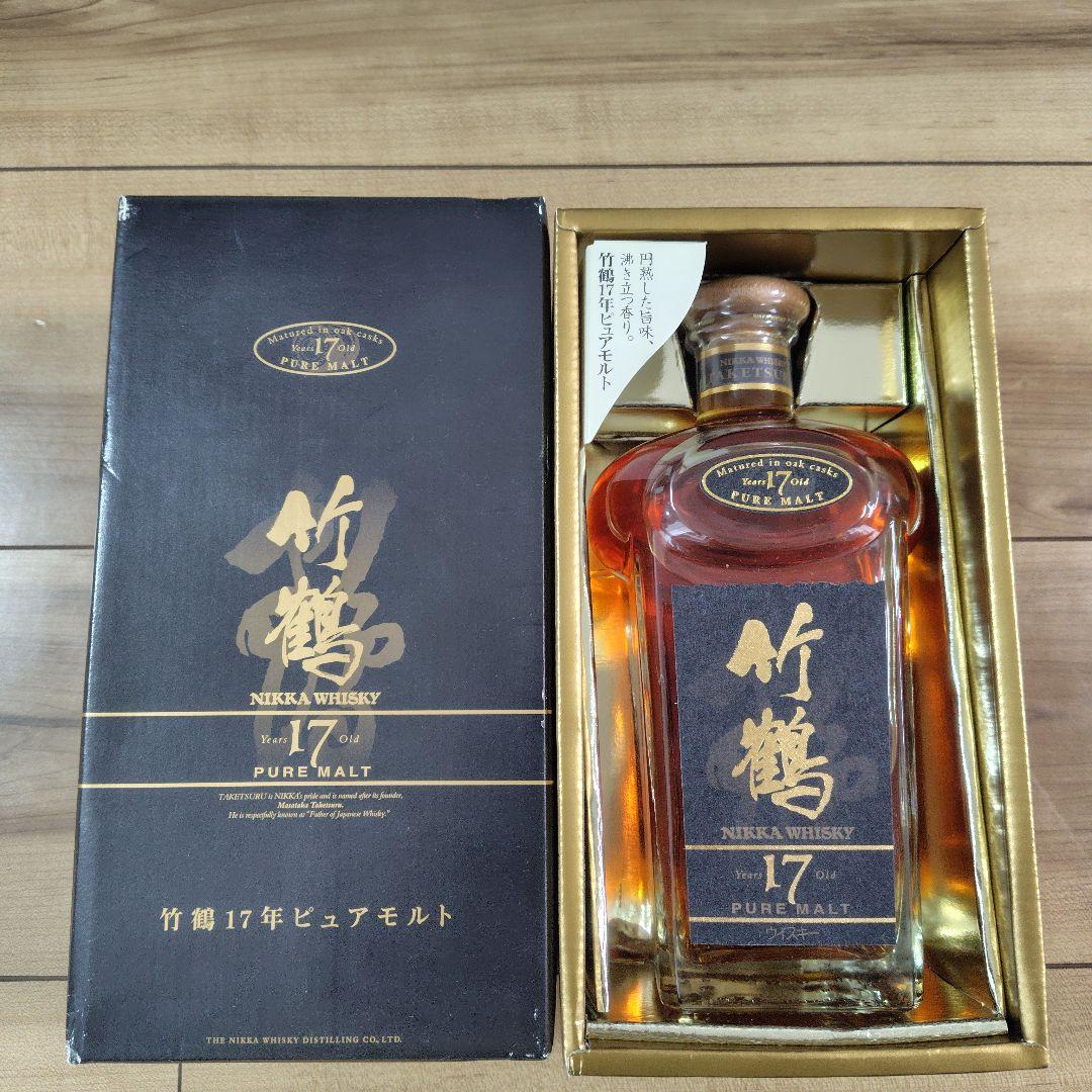 ニッカウイスキー 竹鶴17年ピュアモルト 700ml