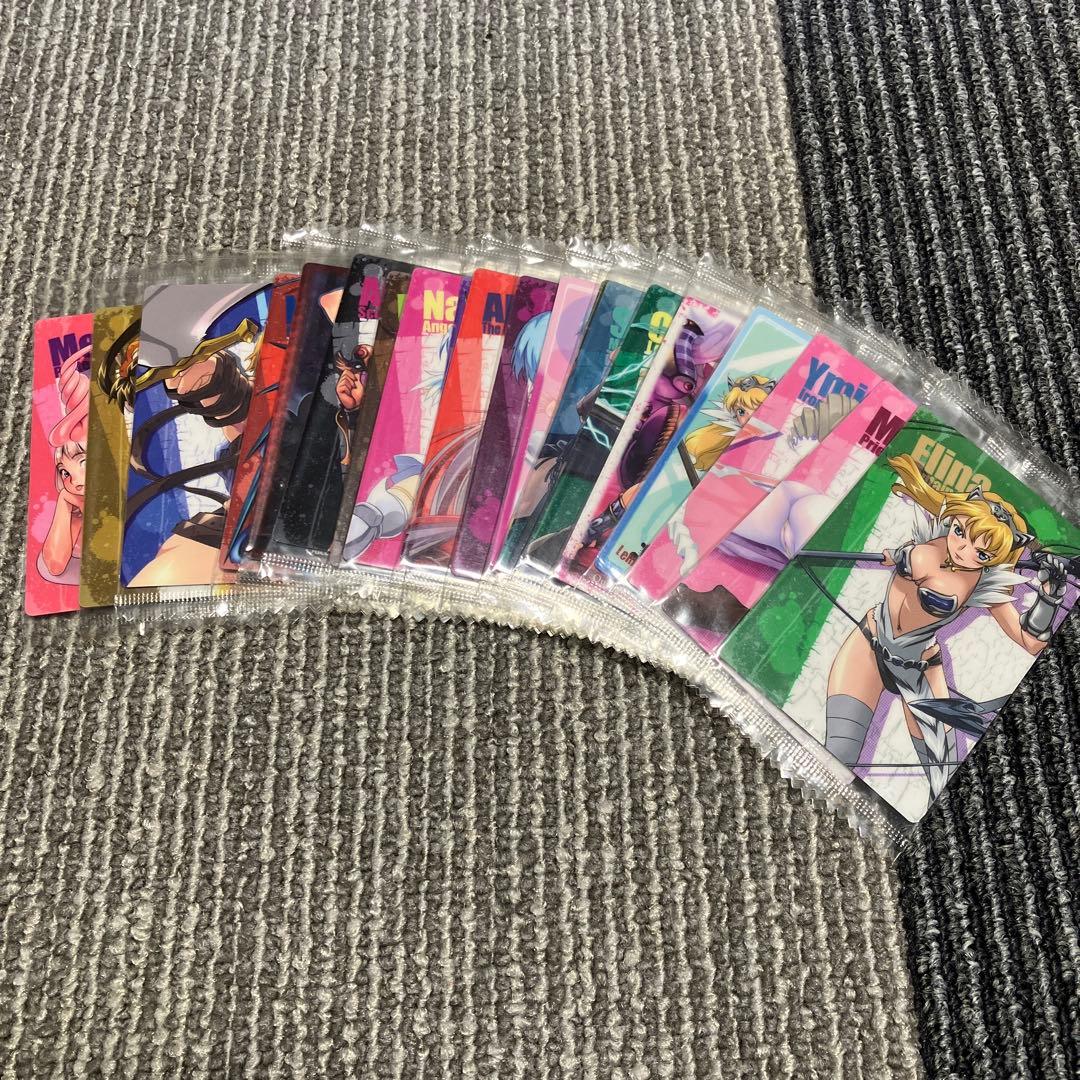 クイーンズブレイド　コレクションカードガム　21枚セット