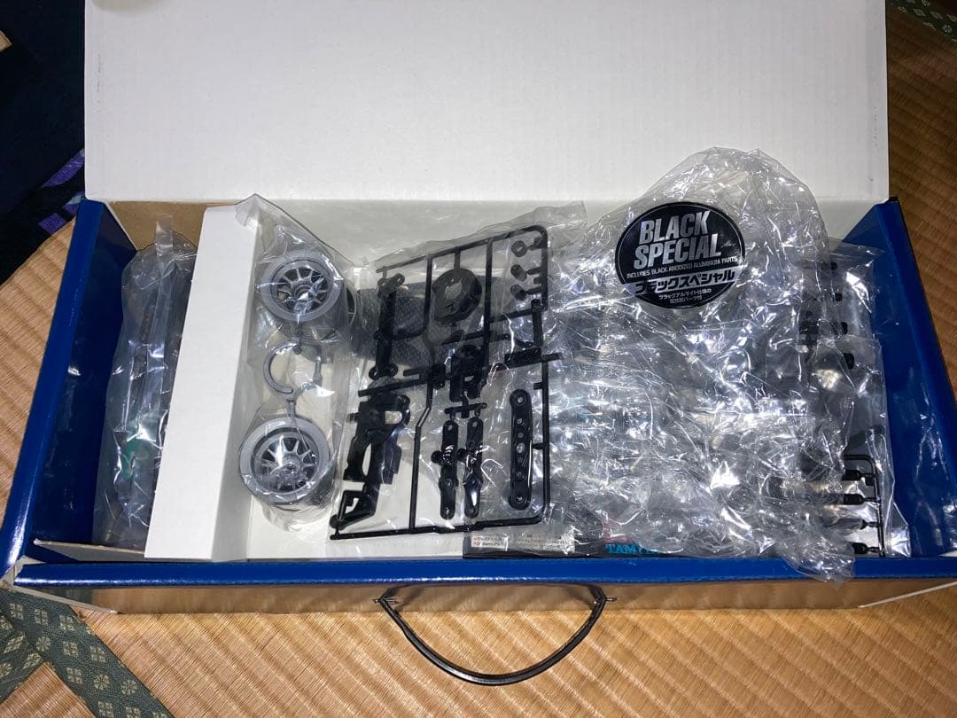 タミヤF104Ver.Ⅱ PROブラックスペシャル+限定アルミモーターマウント