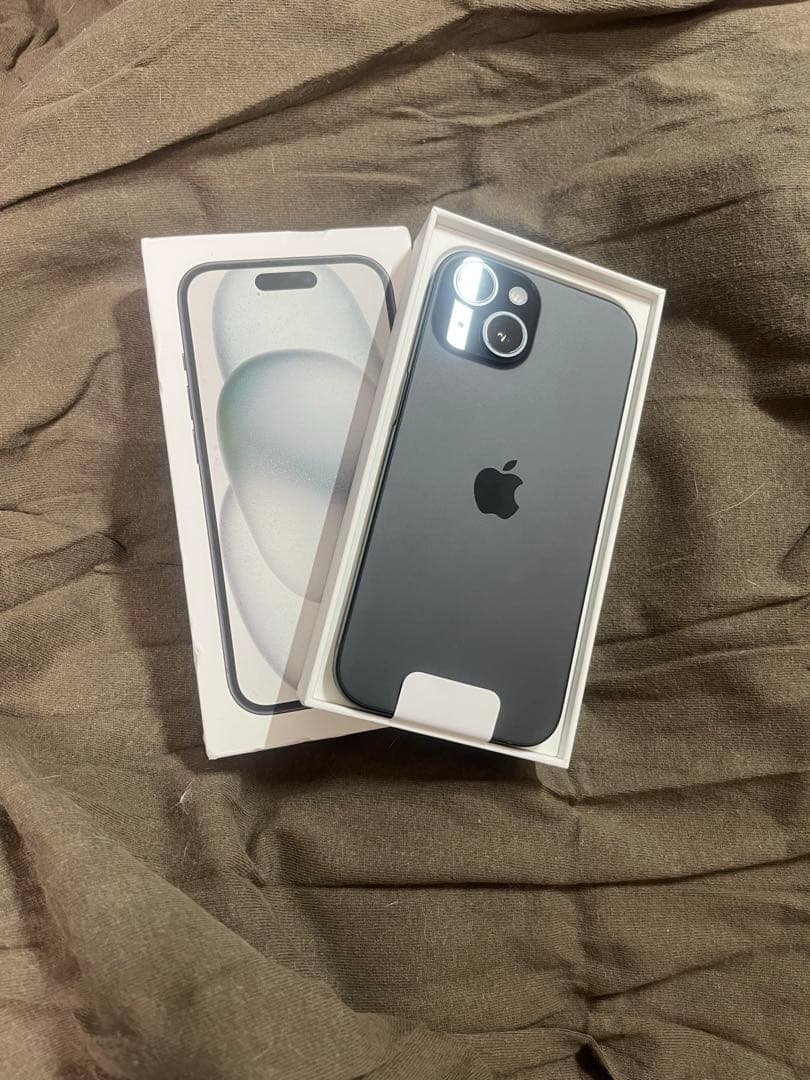 Apple iPhone 15ブラック 本体 海外版 中国版