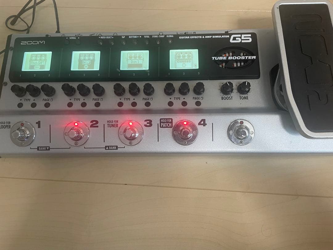 ZOOM G5 ギター マルチエフェクター