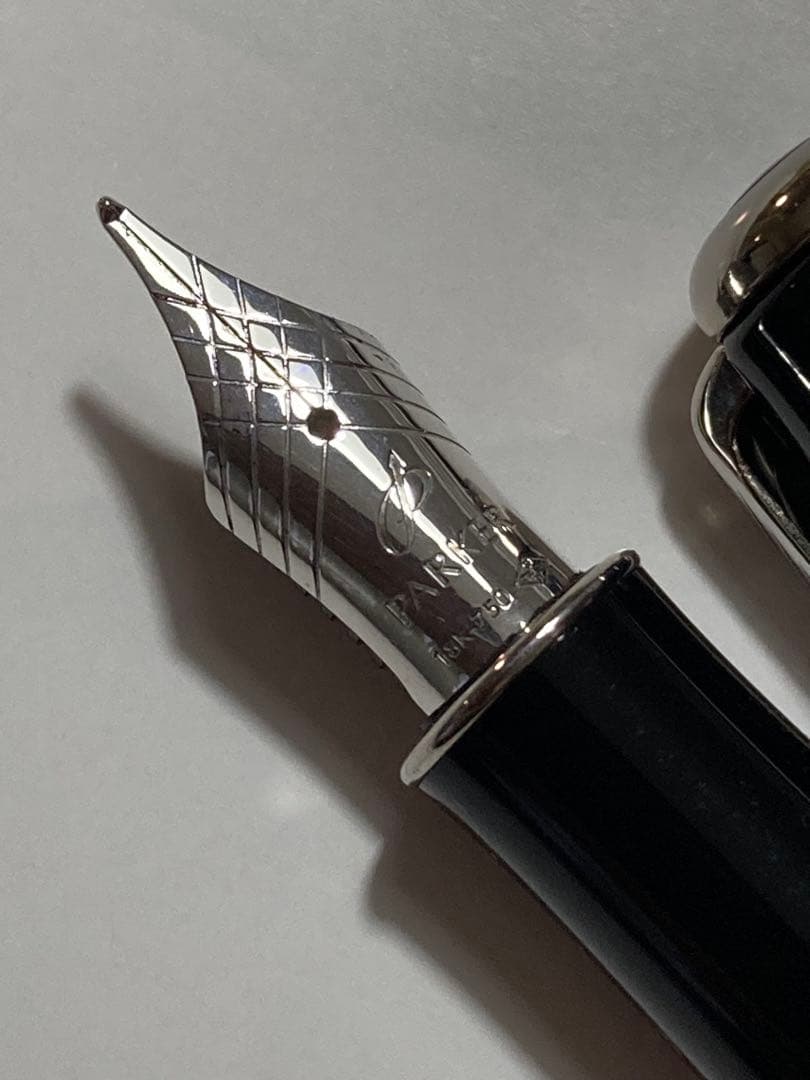 ◆極美 PARKER パーカー 万年筆 ペン先 18K 750 箱付き