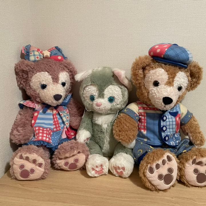 ダッフィー シェリーメイ  ジェラトーニ 3点セット