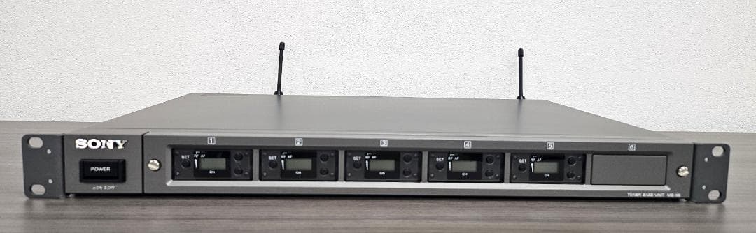 SONY チューナーベース/チューナーユニットMB-X6／URX-M2×５基