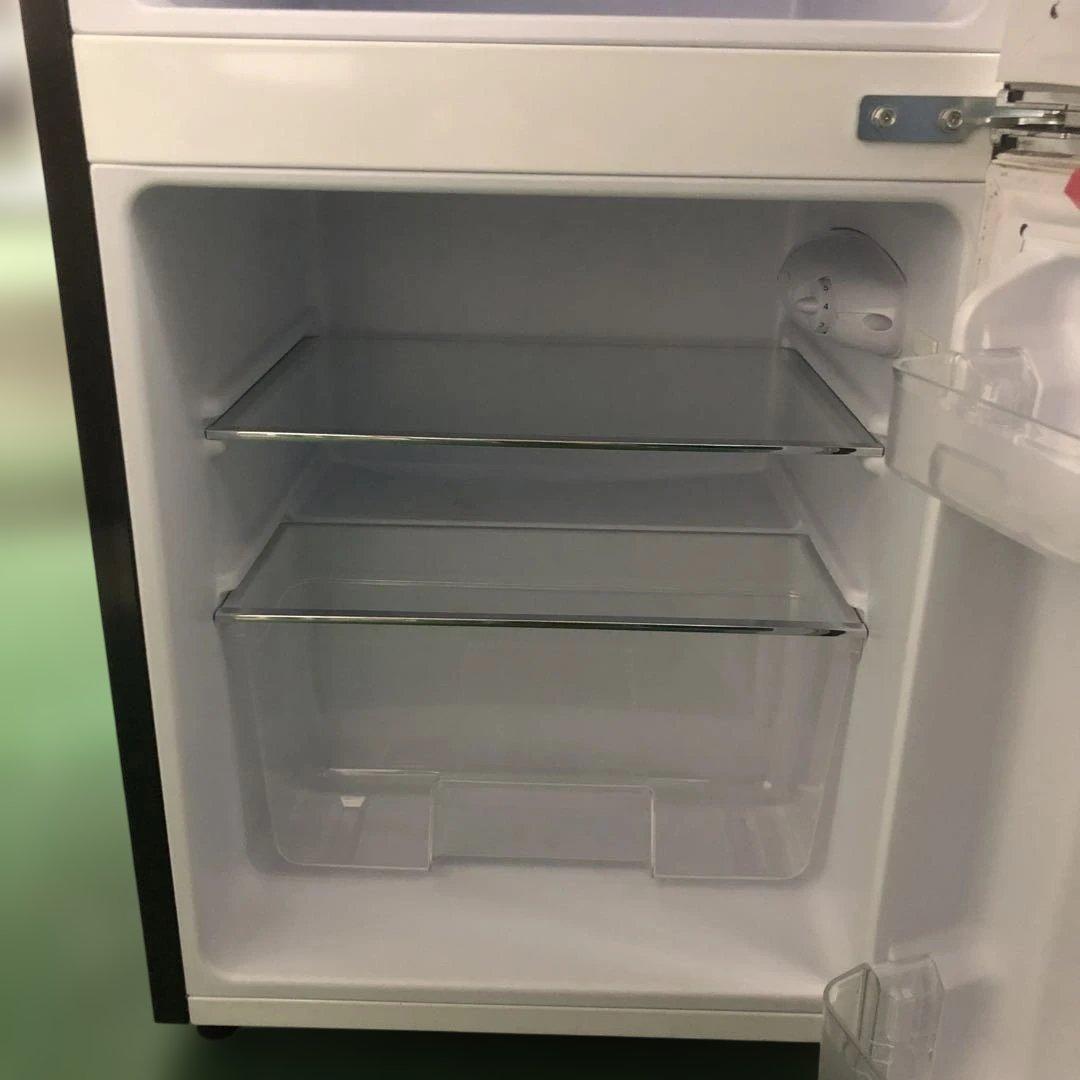 ノンフロン冷凍冷蔵庫 PRR-082D-B 株式会社オーヤマ 2021年製