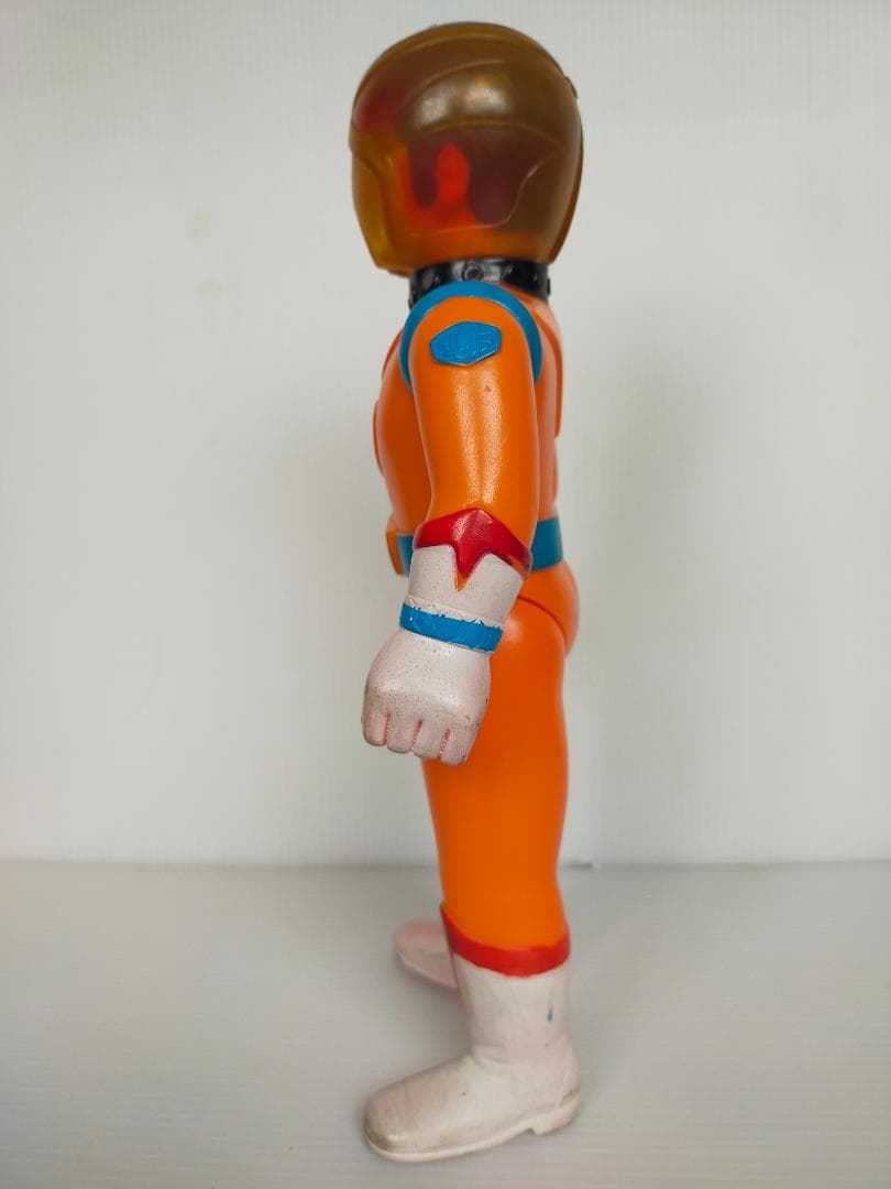 ポピー　ゼロテスター　吹雪シン　ソフビ　２３ｃｍ　当時物　特撮