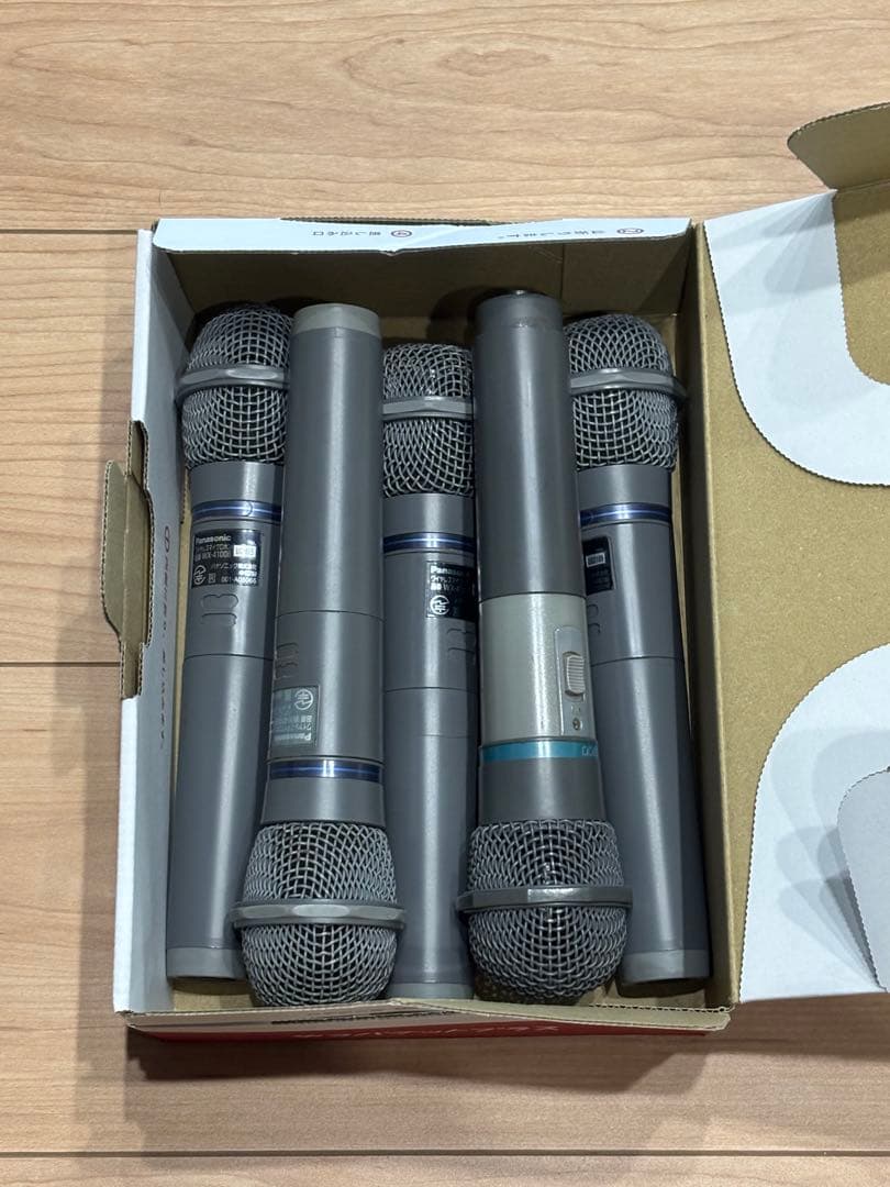 Panasonic WX-4100B 4本　＋　WX-4100 1本　セット