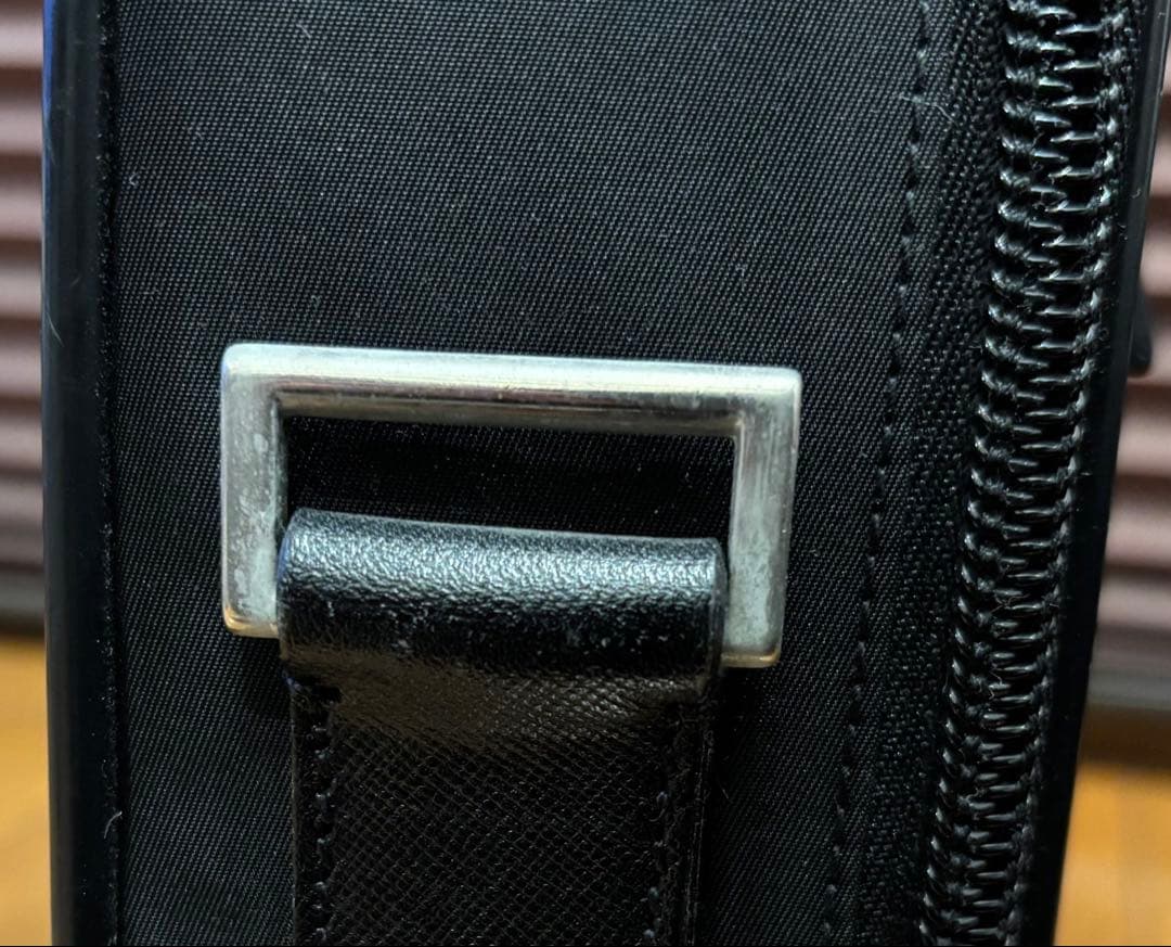 PRADA プラダ ブリーフケース ショルダー付 V147S NERO ブラック