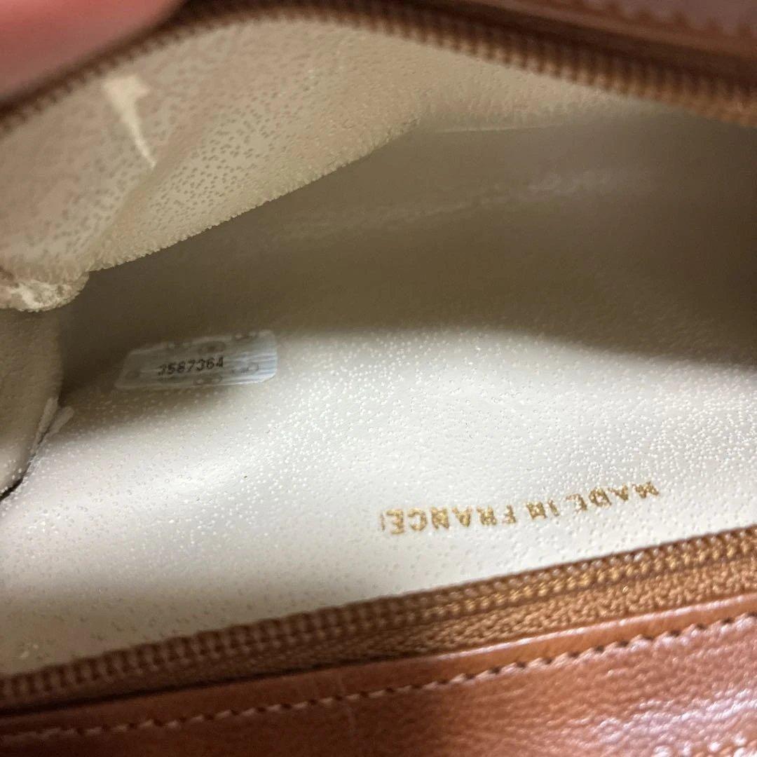 CHANEL ブラウン ポーチ　希少　未使用　難あり