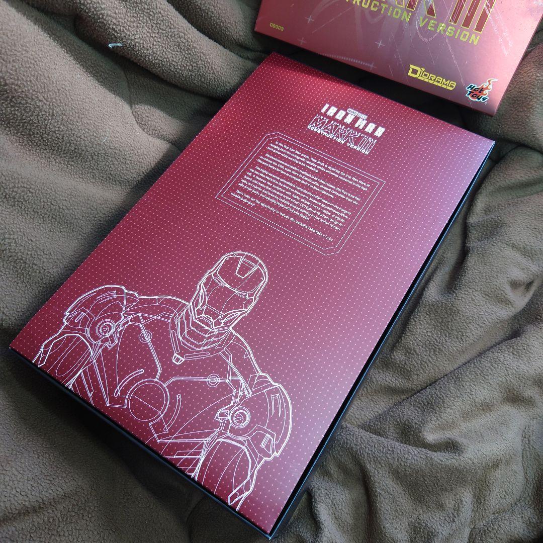 ホットトイズ★未使用品アイアンマンマーク3コンストラクション再販フィギュア送料込