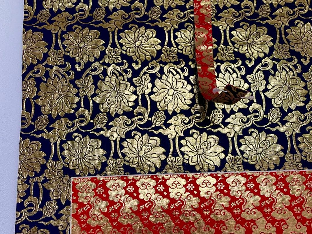 掛軸『四国八十八ヶ所霊場御朱印』仏画 絹本 共箱付 掛け軸 s83456