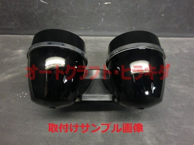 ゼファー400/750　純正タイプ　メーターカバー上下セット　艶有り黒塗装仕上品