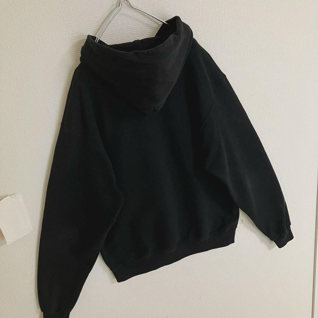 チャンピオン 裏起毛 カロライナクラウン 刺繍目玉 袖太スウェット フーディー