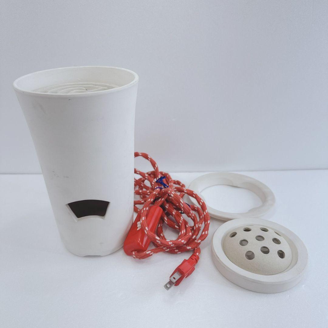 未使用品 煎茶用電茶器 涼炉 白泥 電熱式 通電確認済 素焼
