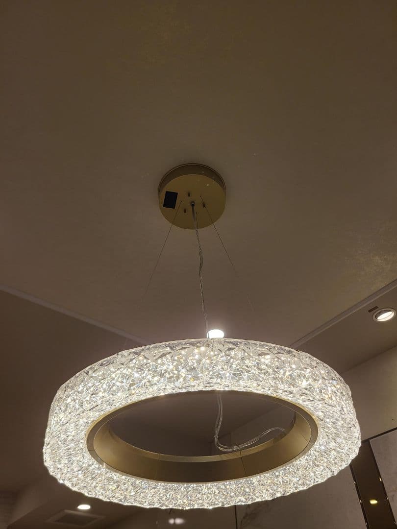 【お片付け中様】クリスタル照明 ゴールド 23年製 展示品 (L-SGJ04)