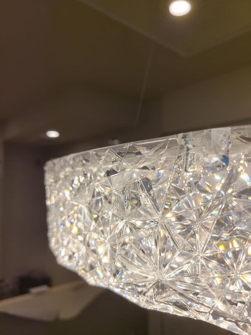 【お片付け中様】クリスタル照明 ゴールド 23年製 展示品 (L-SGJ04)